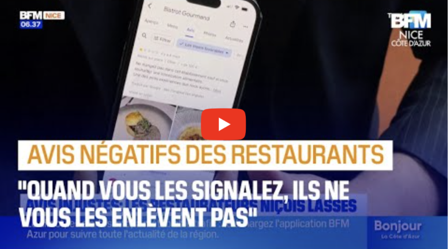 Nice: des restaurateurs lassés par les avis injustes postés en ligne